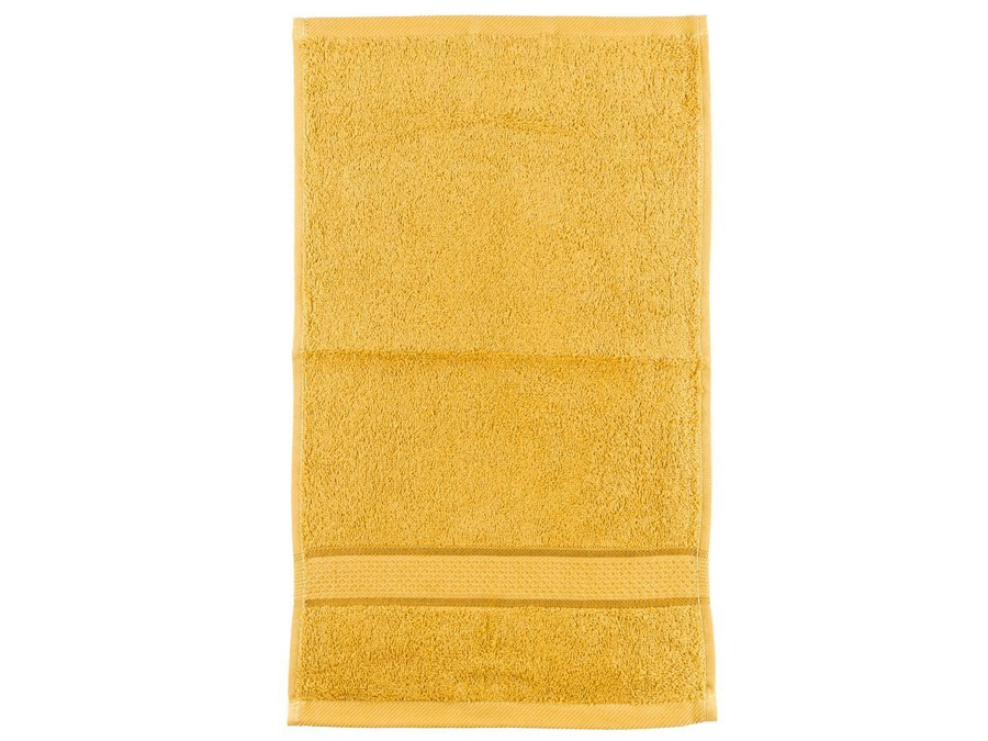 Ręcznik bawełniany Miss Lucy Ana 30x50 żółty