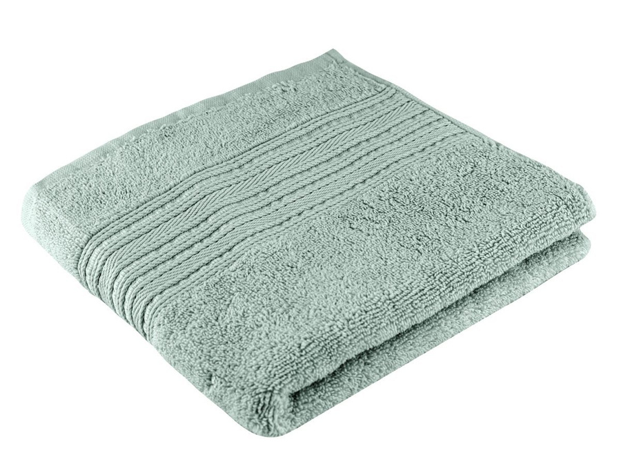 Ręcznik łazienkowy Zero Twist Miss Lucy Marco 70x140 cm szaro-zielony