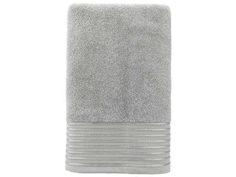Ręcznik łazienkowy bawełniany Miss Lucy Daunte 50x90 cm szary 