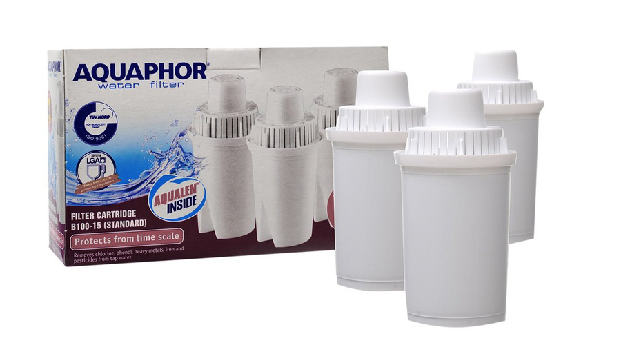 Komplet wkładów do dzbanka filtrującego B15 Standard Aquaphor 3 sztuki